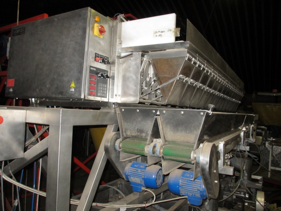 4010 Newtec 2014XBD Waage Komplettes Linie