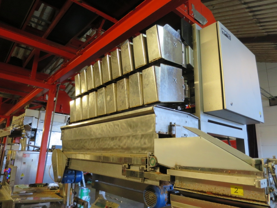 4032 Newtec 3009 Waage mit Verpackungsmaschinen für Möhren