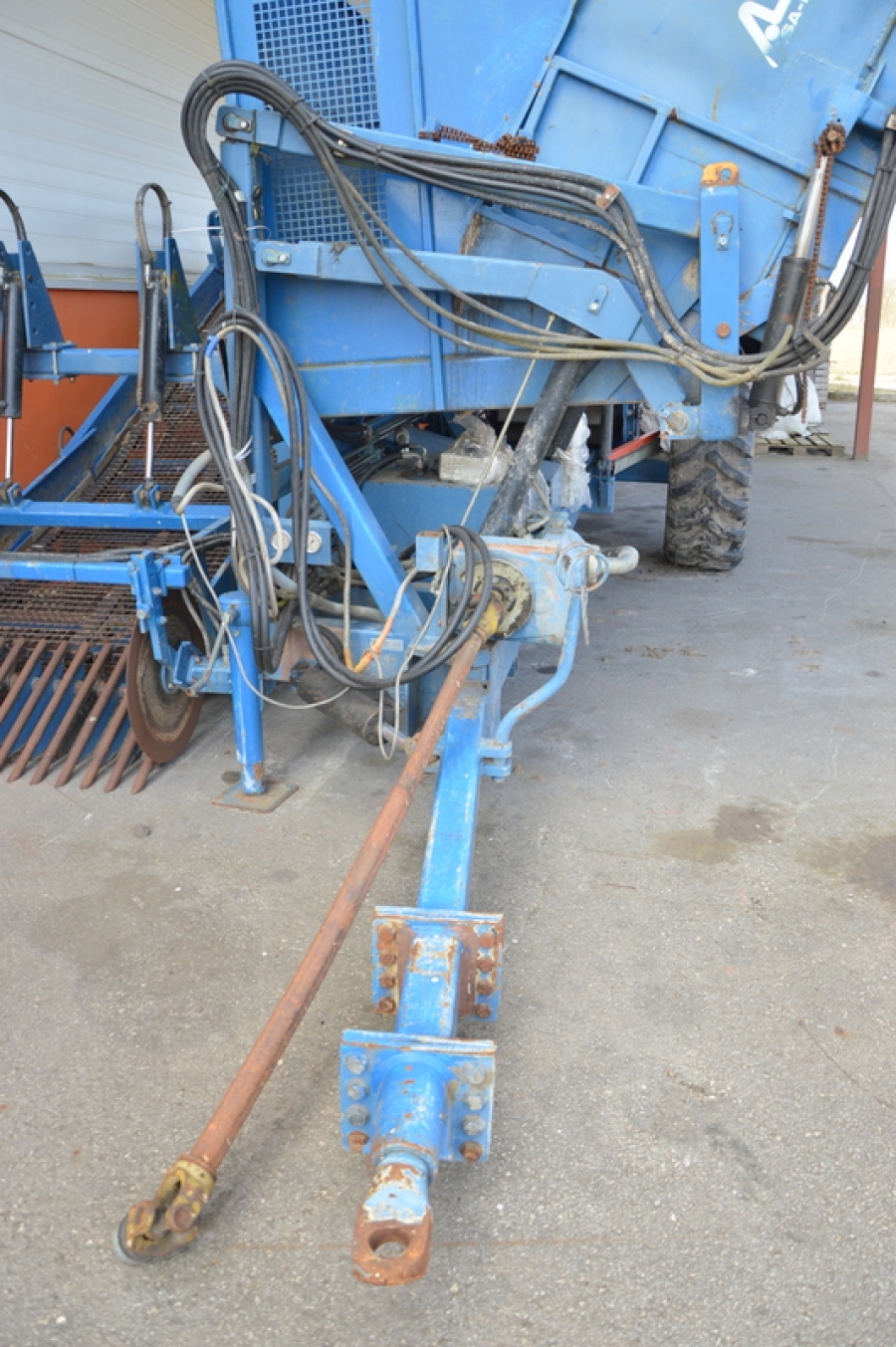 4100  Asa-Lift sharelift Möhrenroder mit Bunker 
